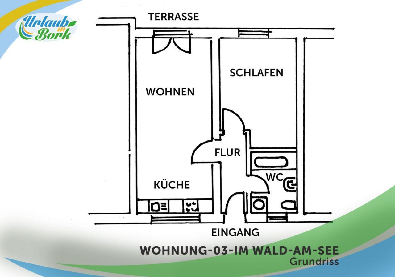 Jagd-Angler-Suite-04-Im-Wald-Am-See Kyritz Extérieur photo
